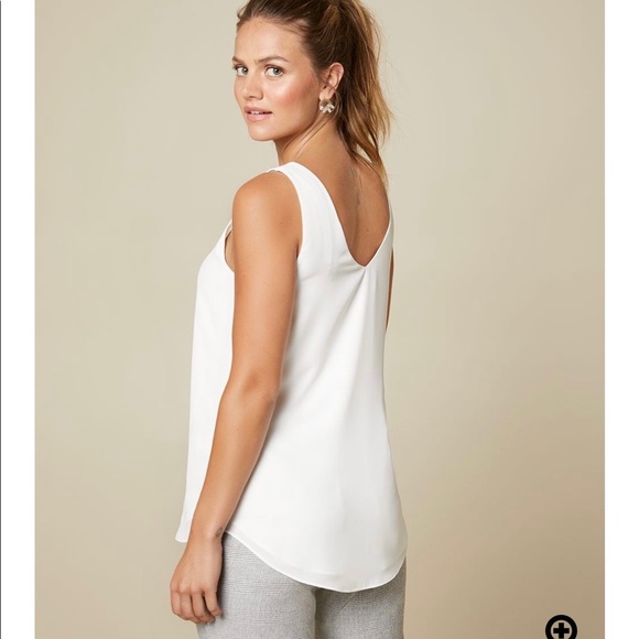 RW&Co Go-To’s Silky Crepe Wide-Strap Cami - Picture 2 of 3